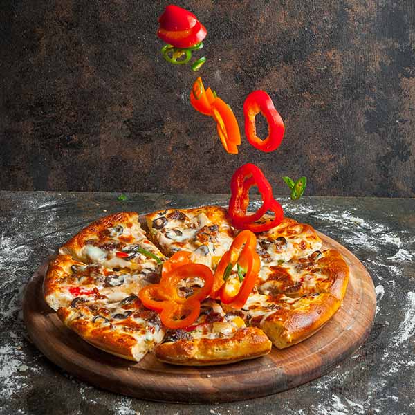 Fresh Pizza Ingredients